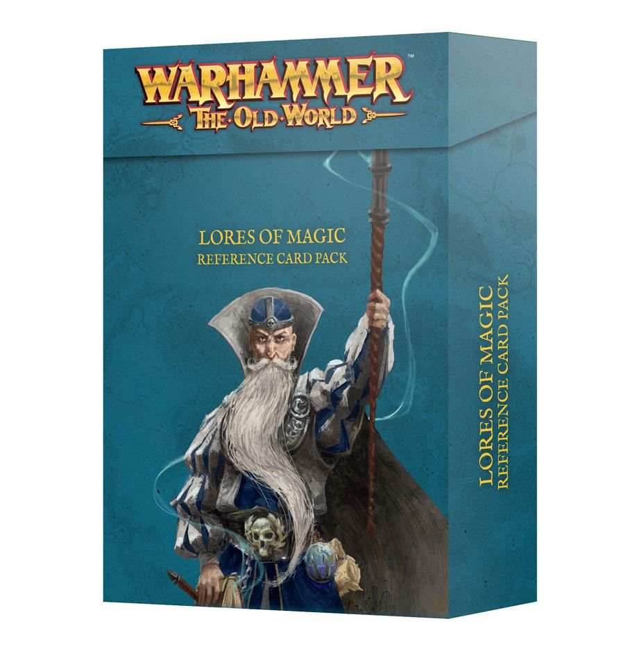 Warhammer: the Old World Lores of Magic Reference Card Pack -