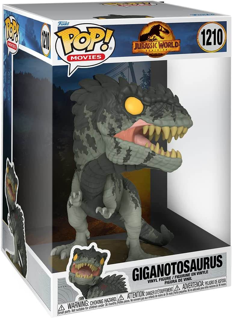 Funko Pop! Jumbo: Jurassic World Dominion - Giganotosaurus Vinyl Figure -