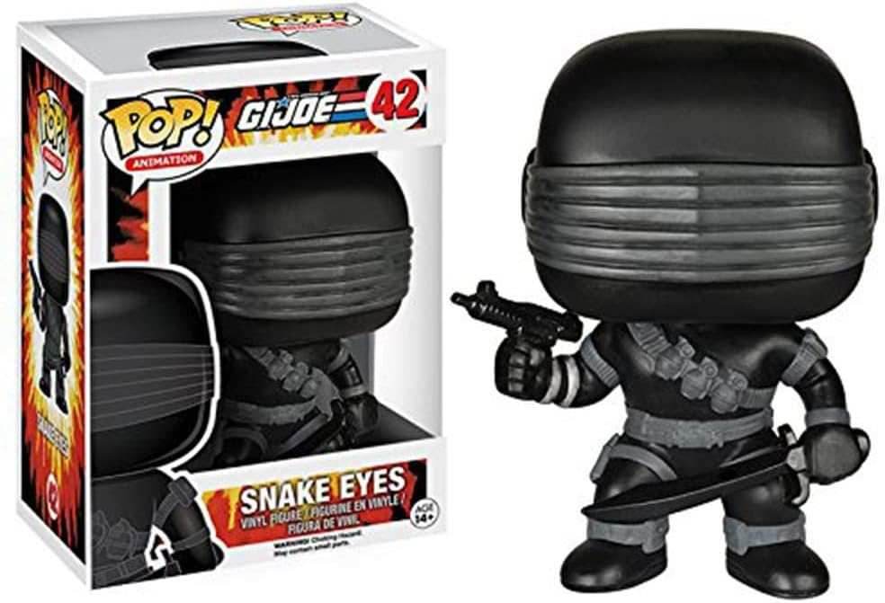 Funko POP TV: G.I. Joe - Snake Eyes Action Figure -