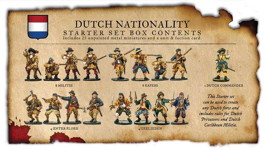 Blood & Plunder: Dutch Nationality Set -