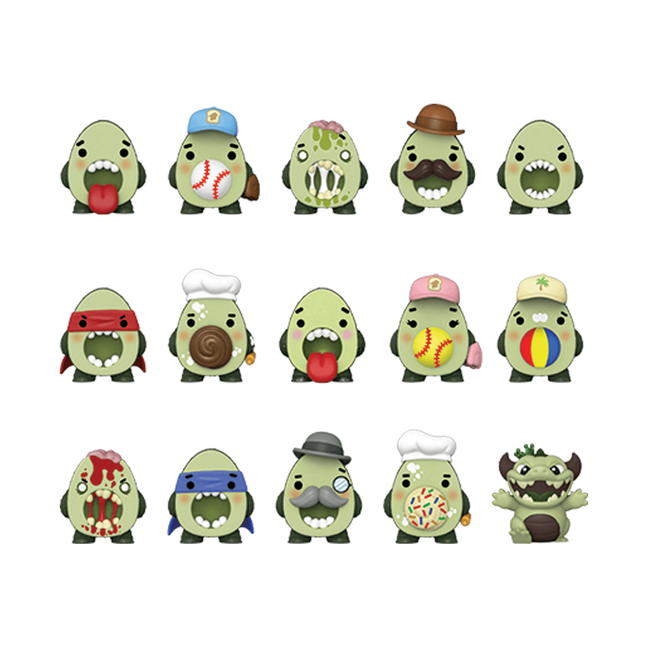 Funko Mystery Paka Paka: Oddvocados One Box -