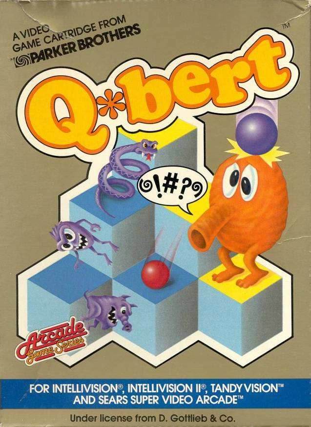 Q*bert (Intellivision) - Game Manual Only