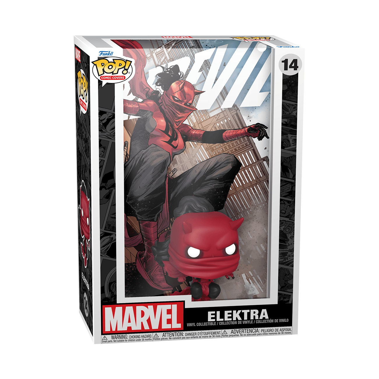 Funko Pop! Comic Covers: Marvel - Elektra as Daredevil -