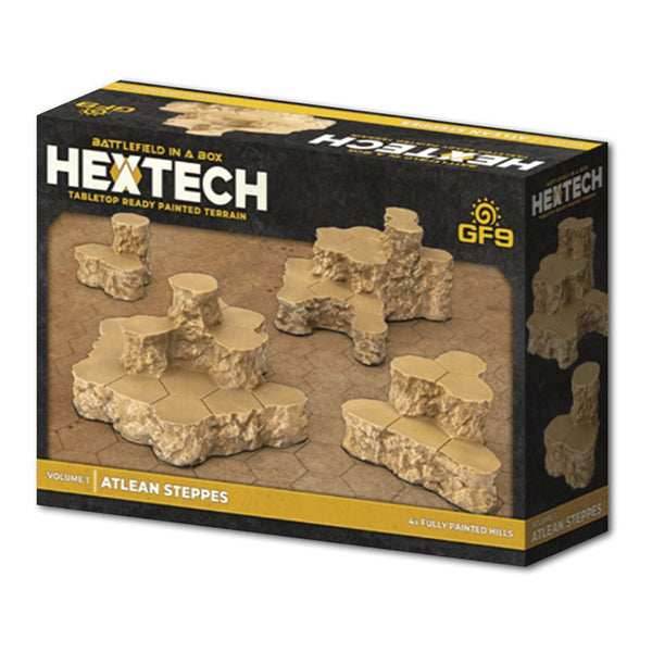 Battlefield in a Box: HexTech - Atlean Steppes -