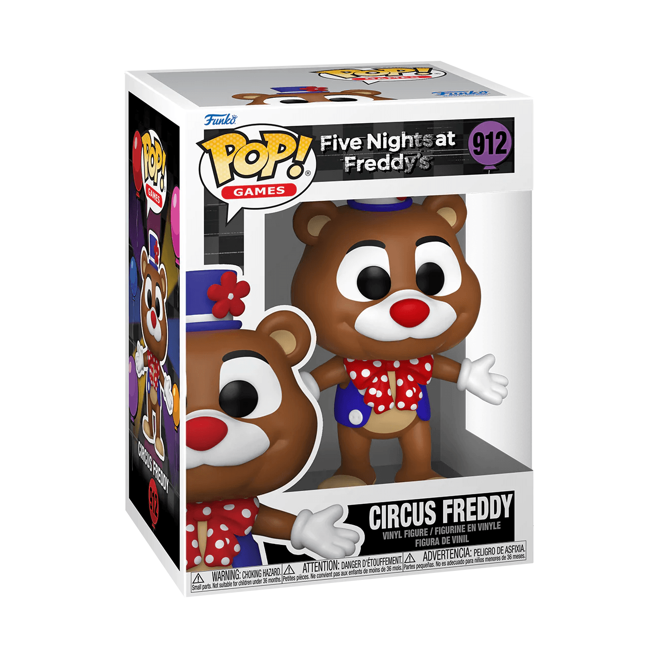 Funko Pop! Games: Five Nights at Freddy's Balloon Circus - Circus Freddy #912 -