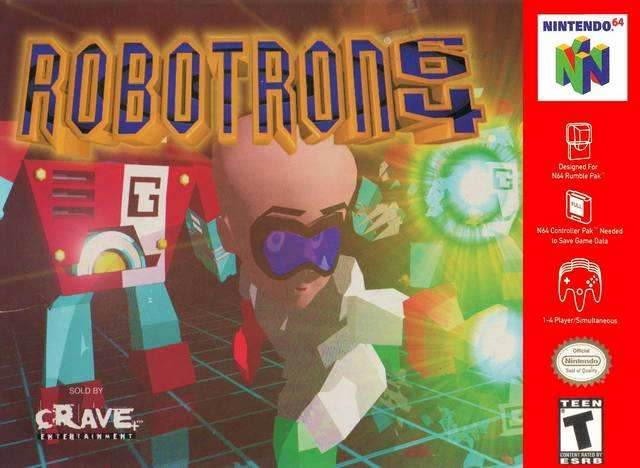Robotron 64 (Nintendo 64) - Game Manual Only