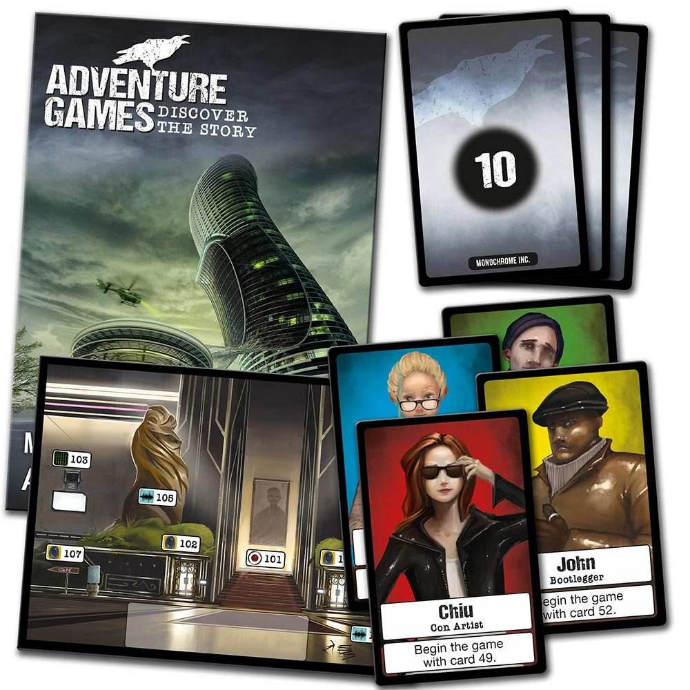 Adventure Games: Monochrome Inc. -