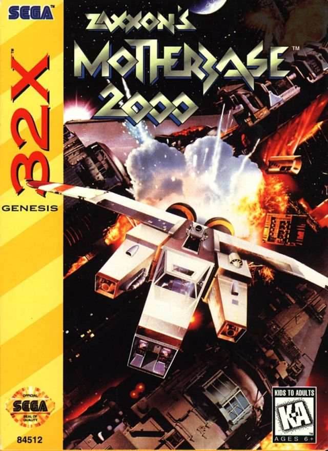 Zaxxon's Motherbase 2000 32X (Sega Genesis) - Game Manual Only