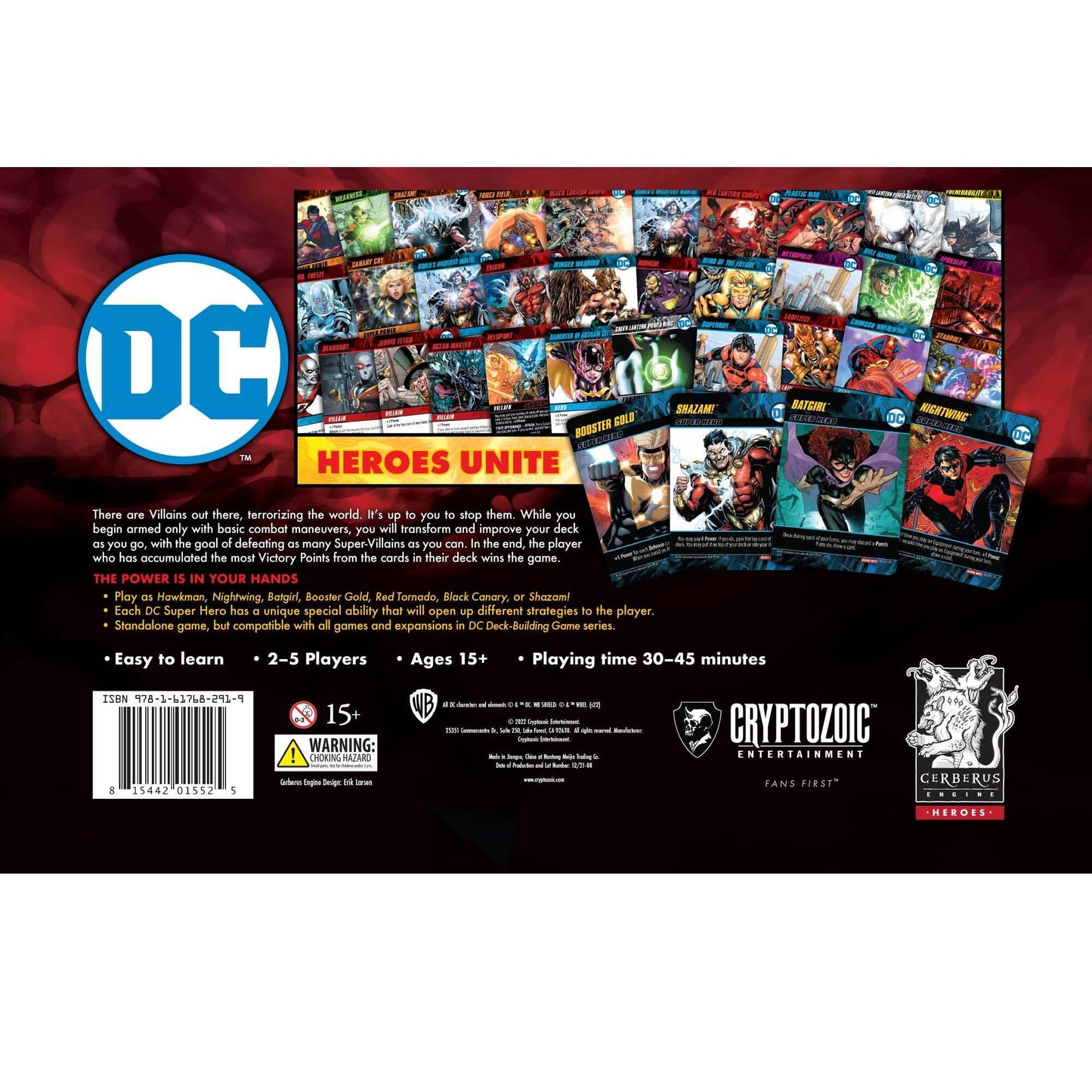 DC Deck-Building Game: Heroes Unite -