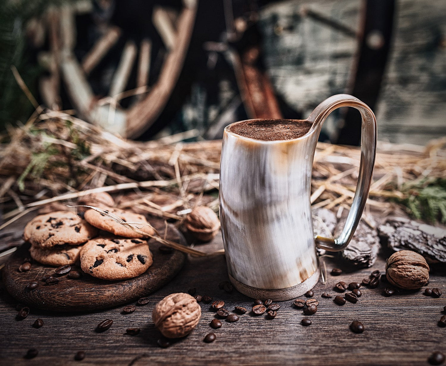 Horn Tankard Mug