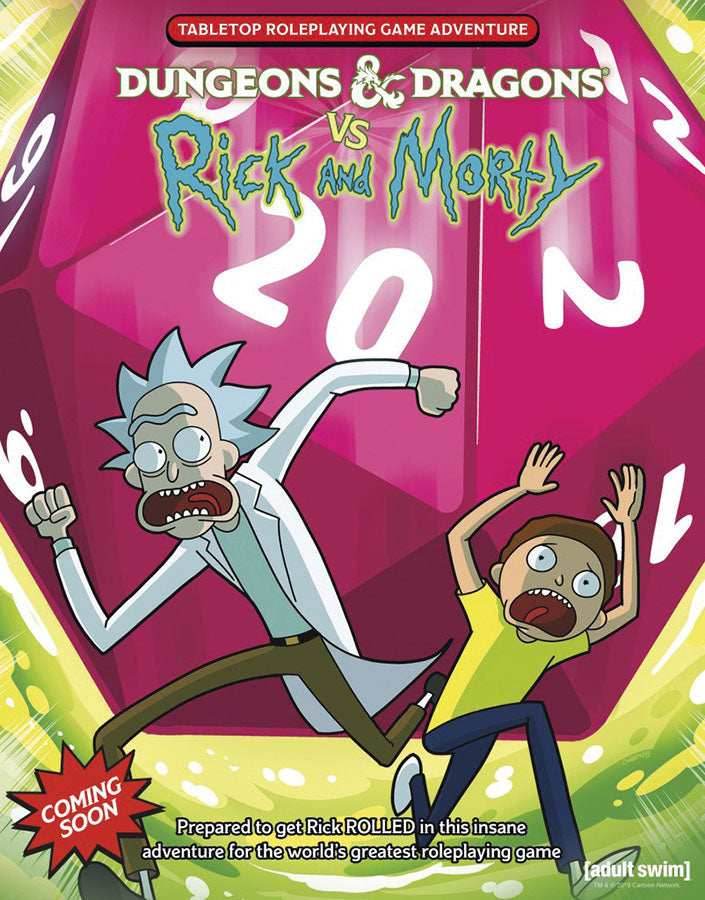 D&D: Dungeons & Dragons vs. Rick and Morty -