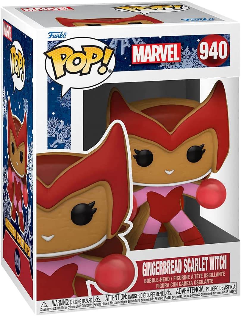 Funko Pop! Marvel Holiday - Gingerbread Scarlet Witch Vinyl Figure -
