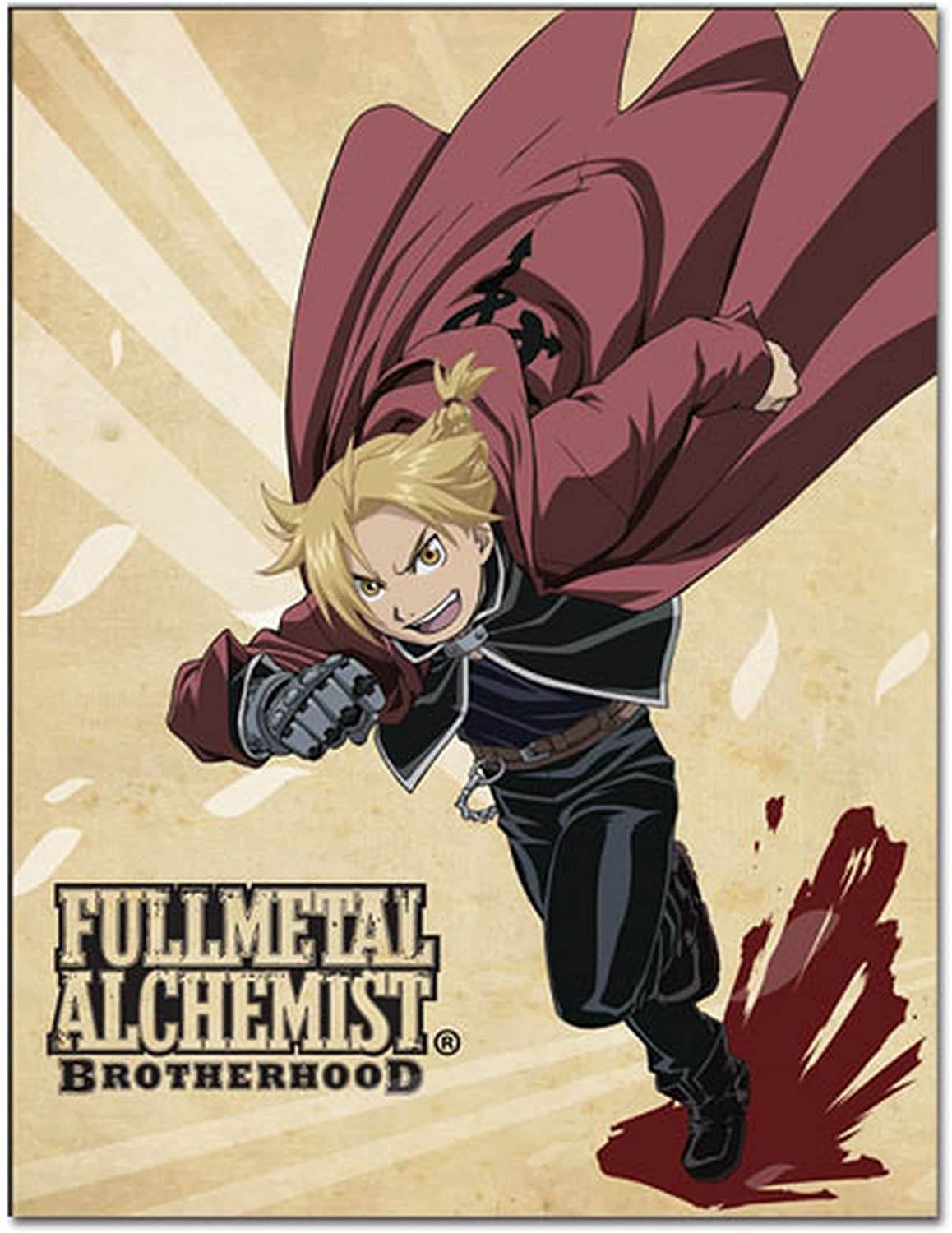 Fullmetal Alchemist Brotherhood - ED Sublimation Throw Blanket Great Eastern Entertainment -