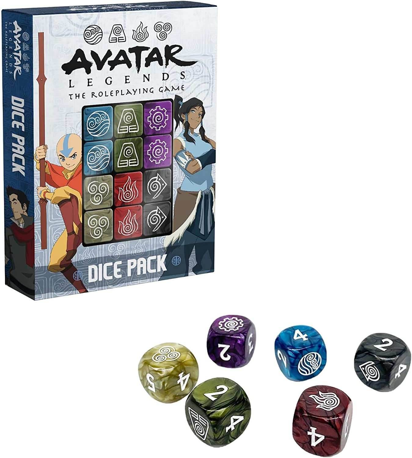 Avatar Legends: The Roleplaying Game Dice Pack -