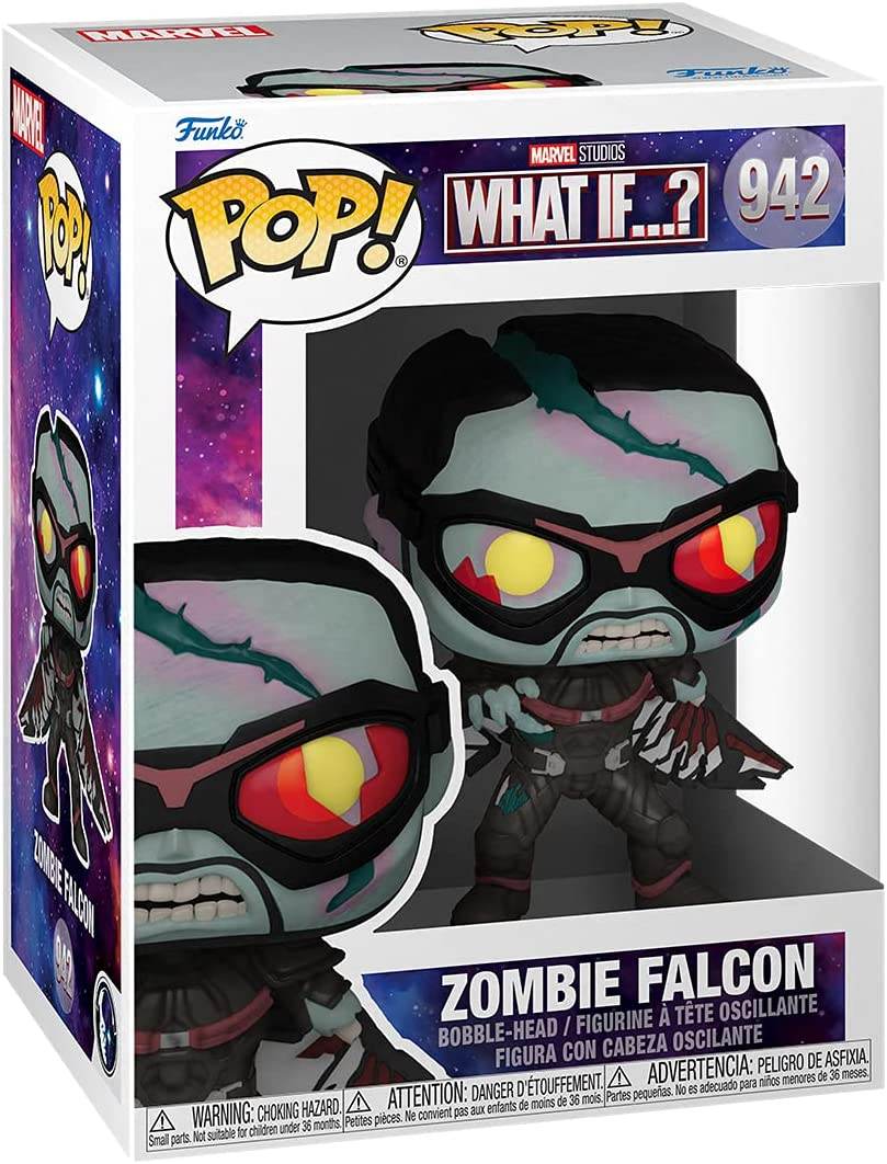 Funko Pop! Marvel What If? - Zombie Falcon Vinyl Figure -