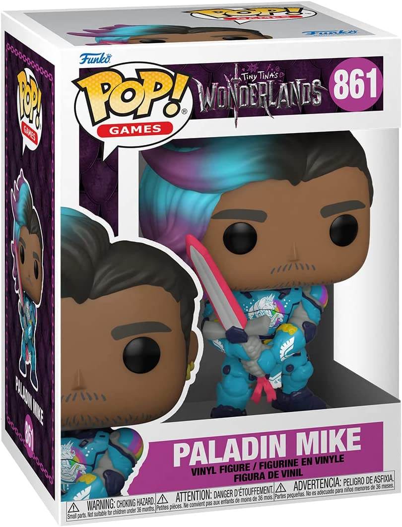 Funko Pop! Games: Tiny Tina's Wonderlands - Paladin Mike Vinyl Figure -