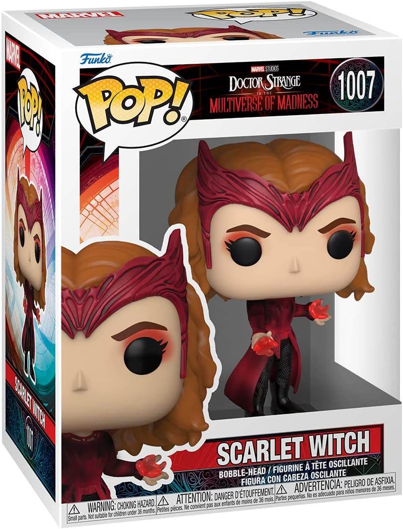 Funko Pop! Marvel: Doctor Strange Multiverse of Madness! - Scarlet Witch Vinyl Figure -
