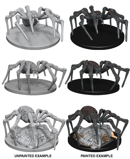 D&D: Nolzur's Marvelous Miniatures - Spiders -