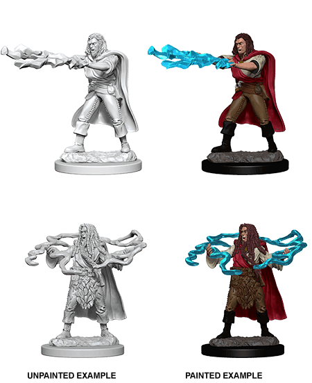 D&D: Nolzur's Marvelous Miniatures - Human Male Sorcerer -
