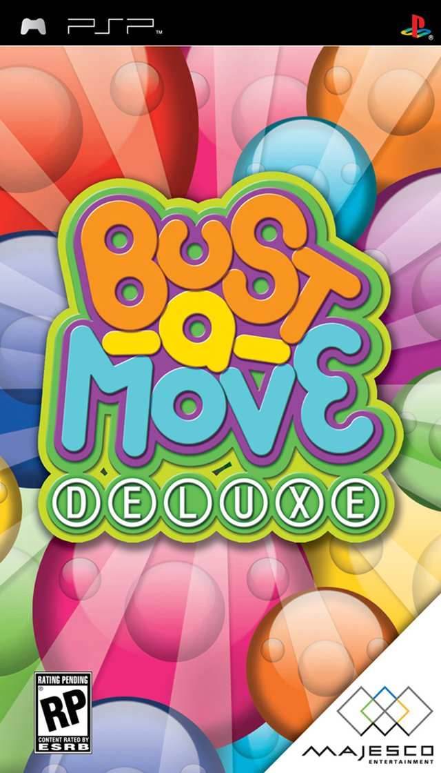 Bust-A-Move Deluxe (PSP) - Game Manual Only