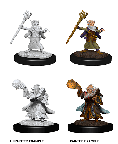 D&D: Nolzur's Marvelous Miniatures - Gnome Male Wizard -