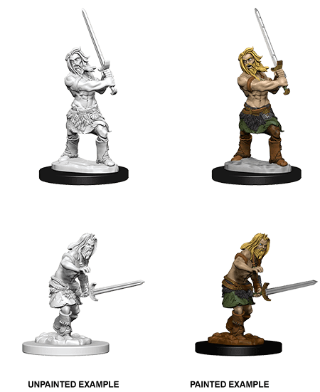 Pathfinder: Deep Cuts - Human Male Barbarian -