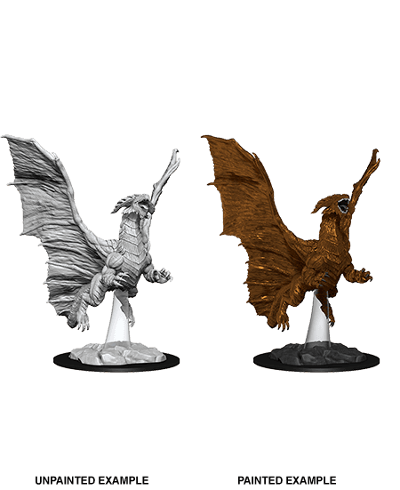 D&D: Nolzur's Marvelous Miniatures - Young Copper Dragon -
