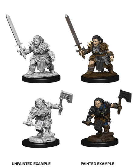 Pathfinder: Deep Cuts - Dwarf Female Barbarian -