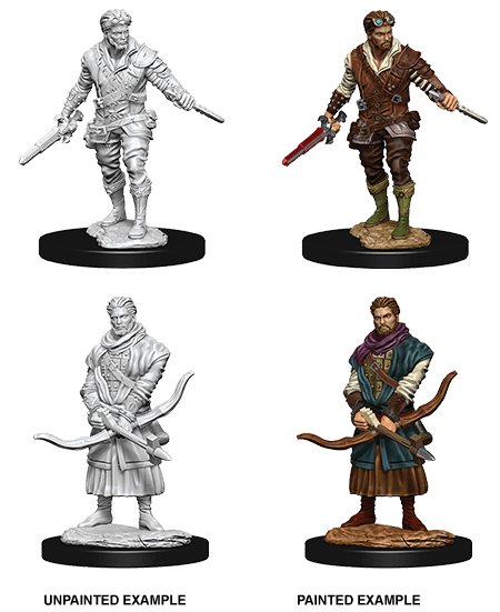 D&D: Nolzur's Marvelous Miniatures - Human Male Rogue -