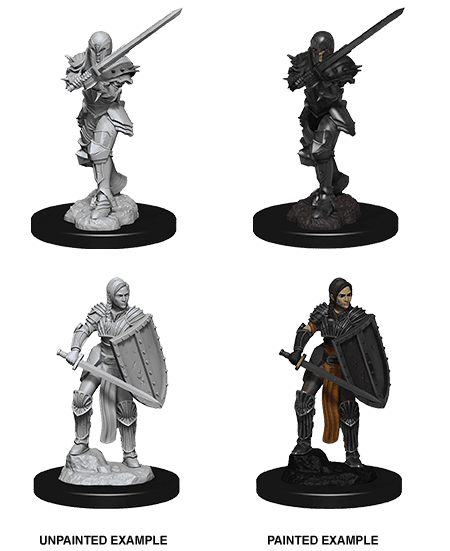 D&D: Nolzur's Marvelous Miniatures - Human Female Fighter -
