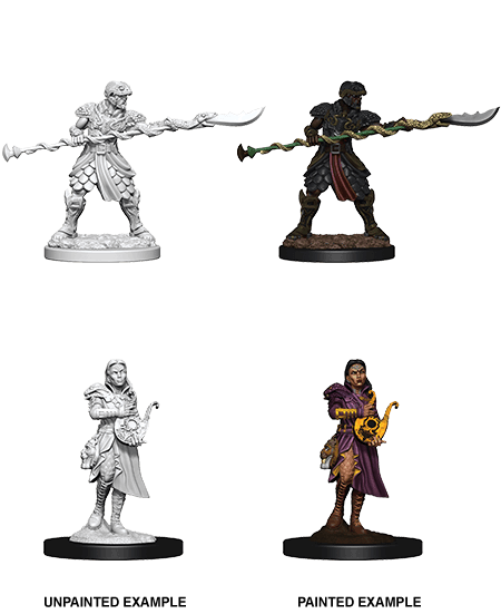 D&D: Nolzur's Marvelous Miniatures - Yuan-Ti Pureblood Adventurers -