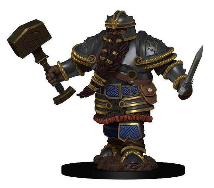 D&D: Icons of the Realms - Dwarf Male Fighter -