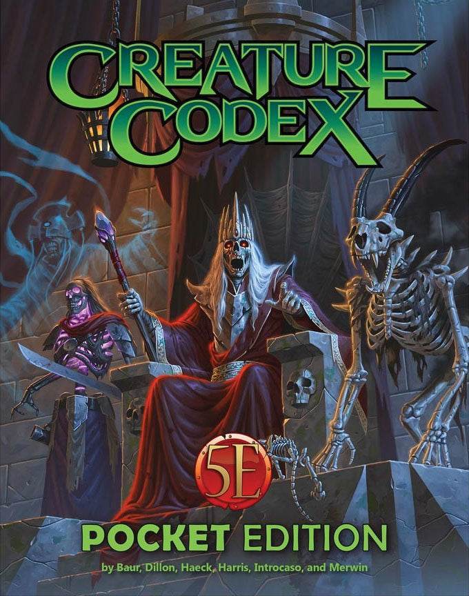 Creature Codex (Pocket Edition) (5E) -