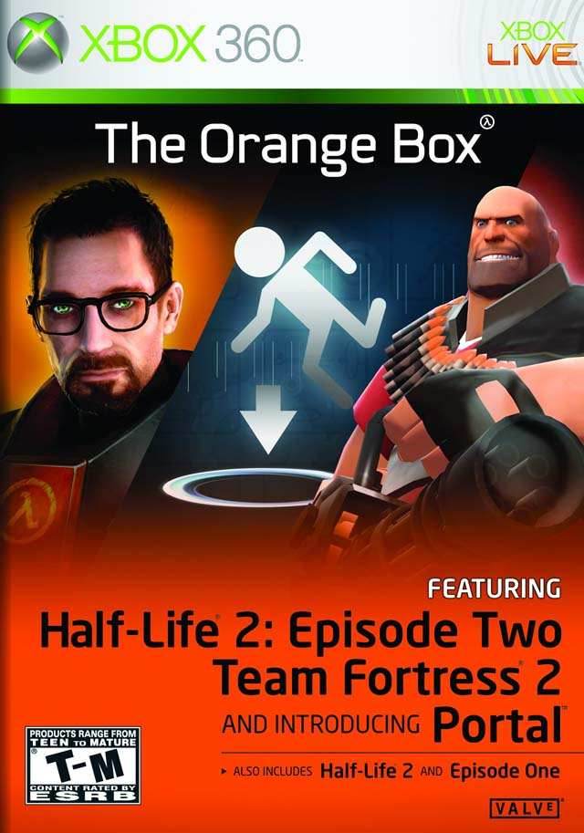 The Orange Box (Xbox 360) - Game Manual Only
