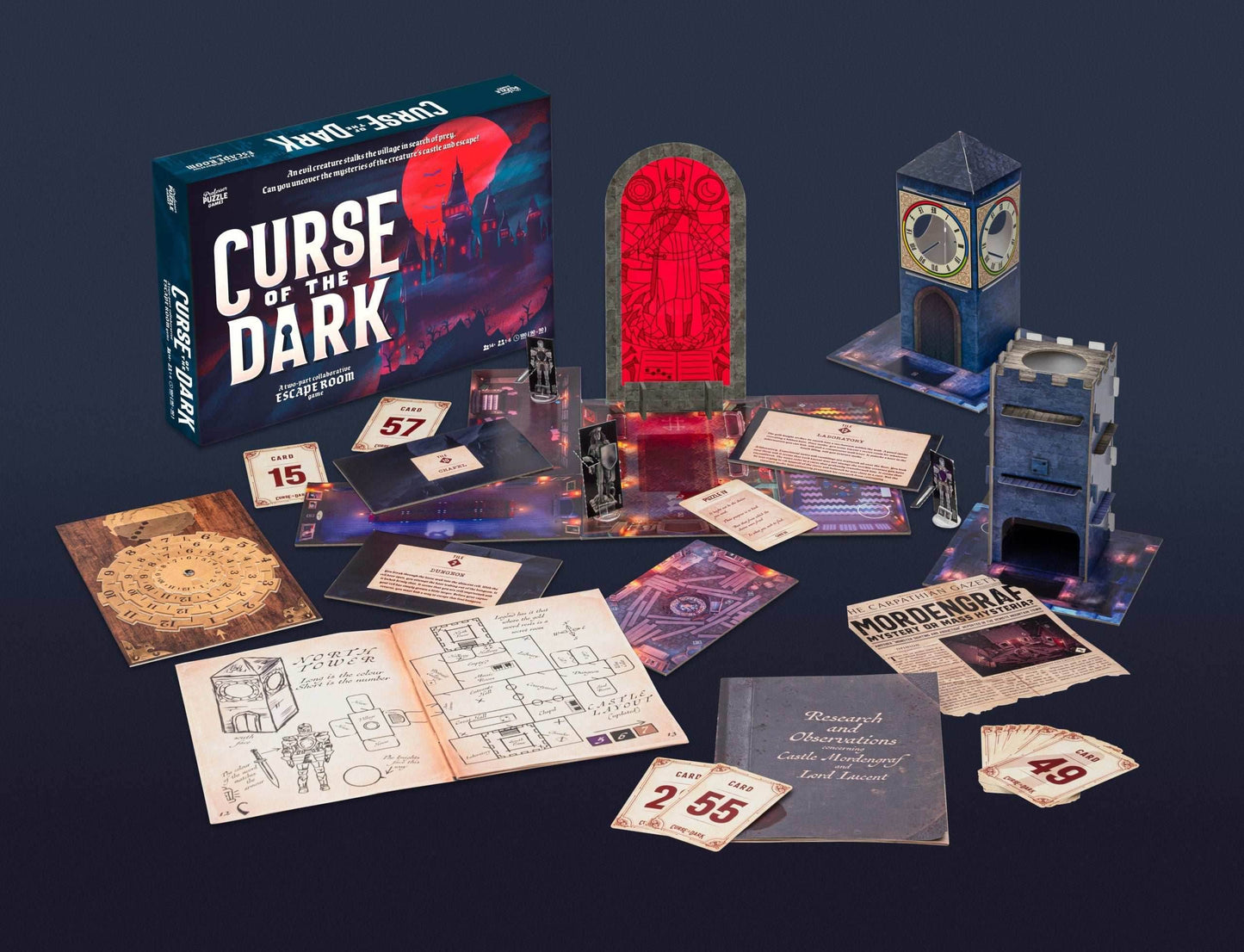 Escape Room Games: Curse of the Dark -
