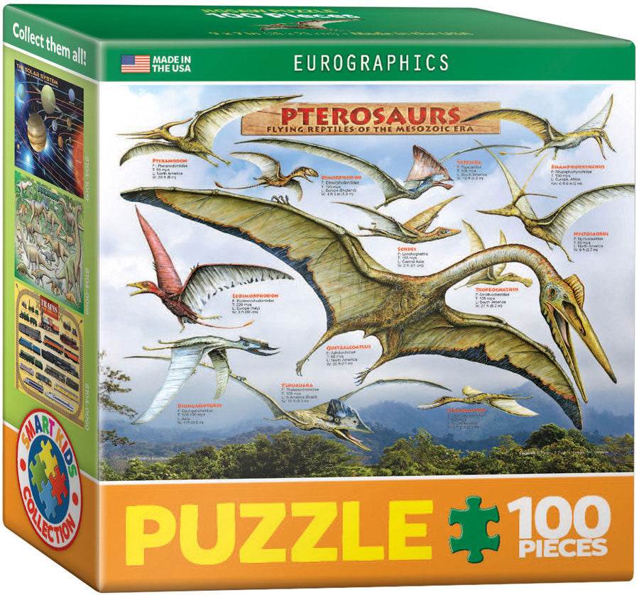 Puzzle: Mini Puzzle Collection - Pterosaurs -