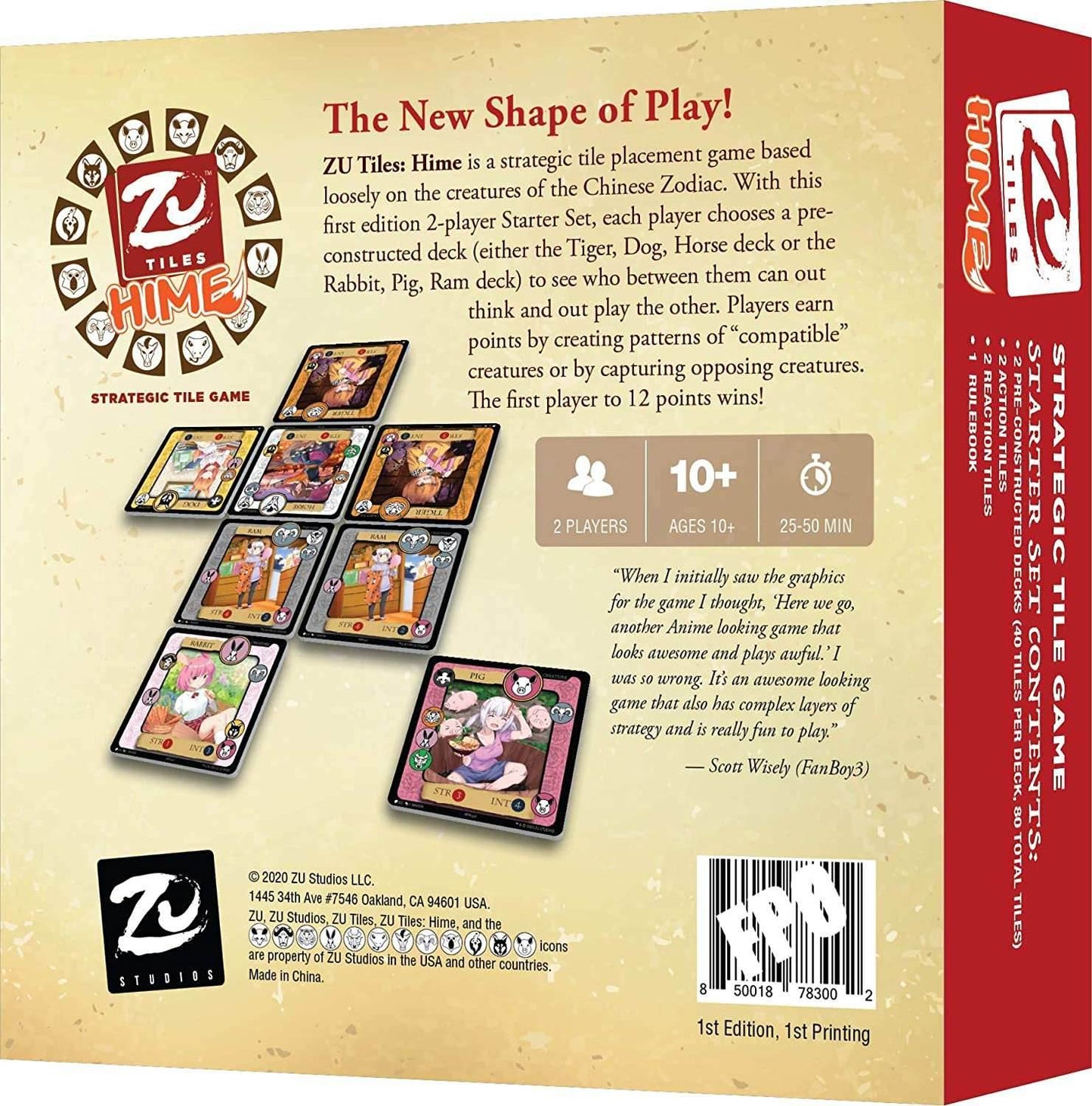 ZU Tiles: Hime - Starter Set 1 -