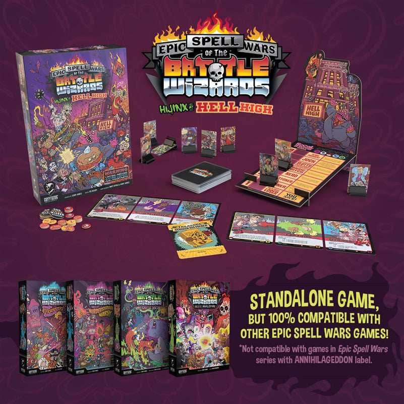 Epic Spell Wars of the Battle Wizards: Hijinx at Hell High -
