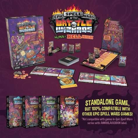 Epic Spell Wars of the Battle Wizards: Hijinx at Hell High -