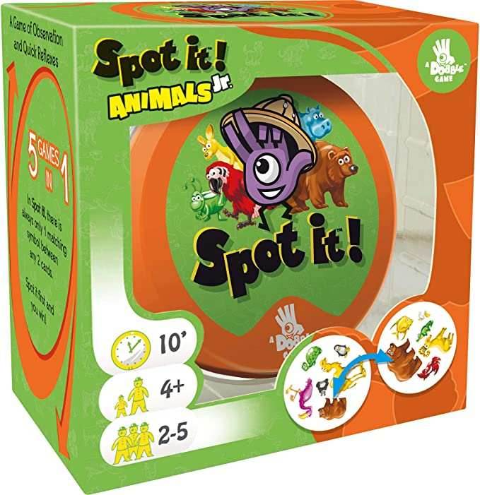 Spot It! Jr. Animals -