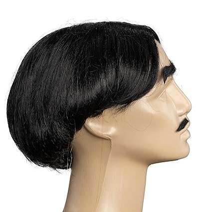 Adams the Spooky Family Gomez Wig Mustache Eyebrow -