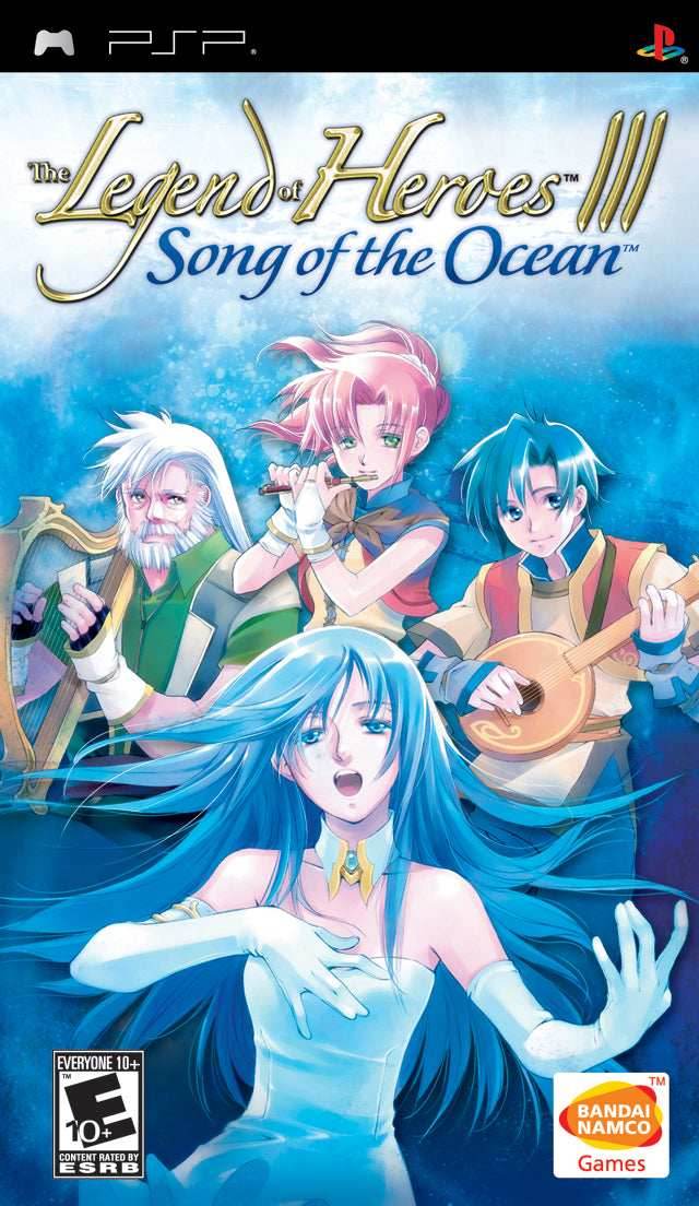 Legend of Heroes III: Song of the Ocean (PSP) - Game Manual Only