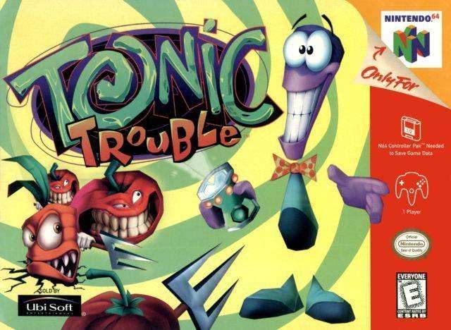 Tonic Trouble (Nintendo 64) - Game Manual Only