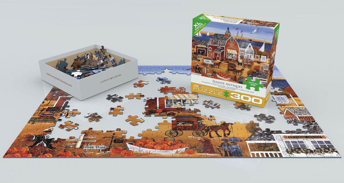 Puzzle: Variety 300 Pieces - Seaside Antiques -