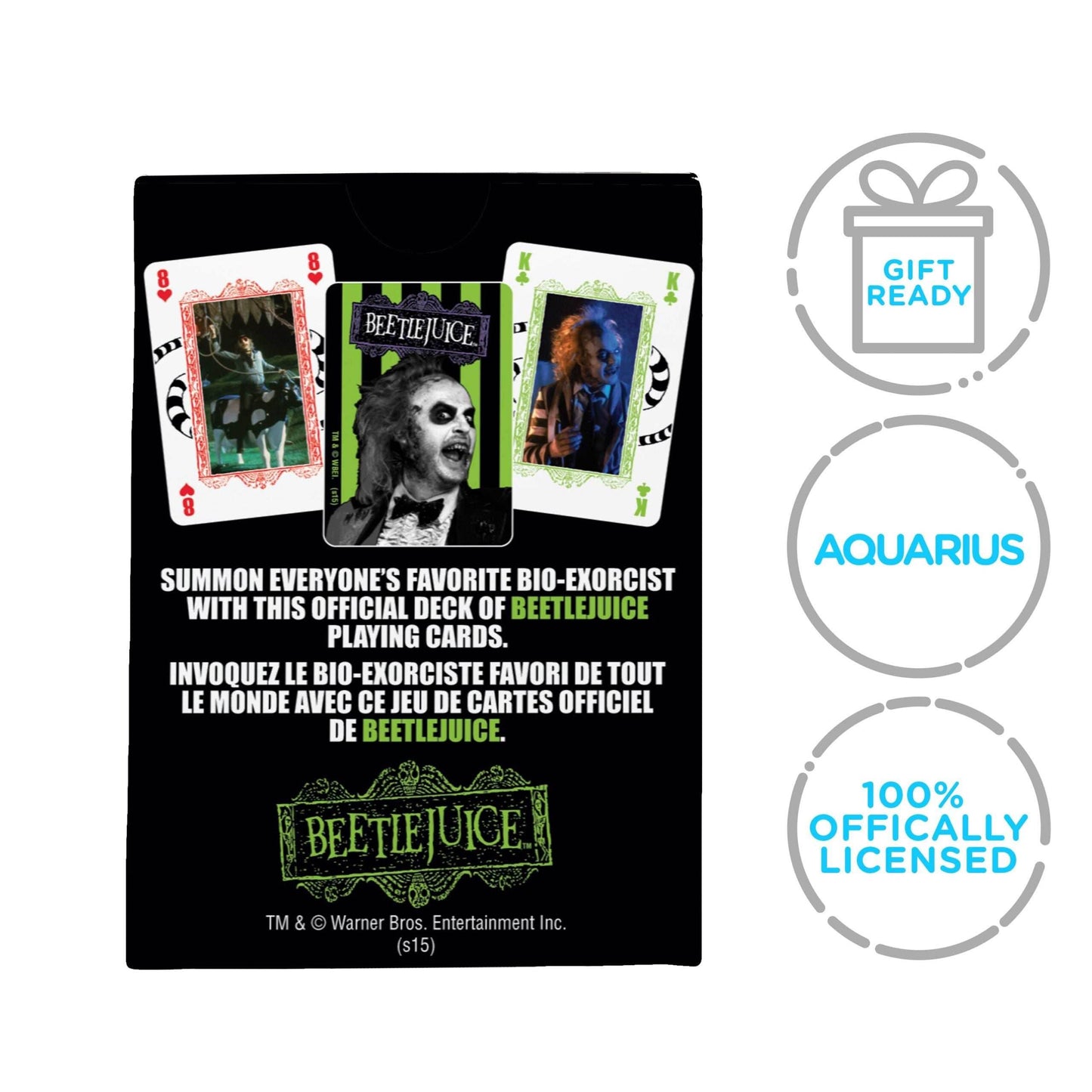 Aquarius Playing Cards: Beetlejuice -