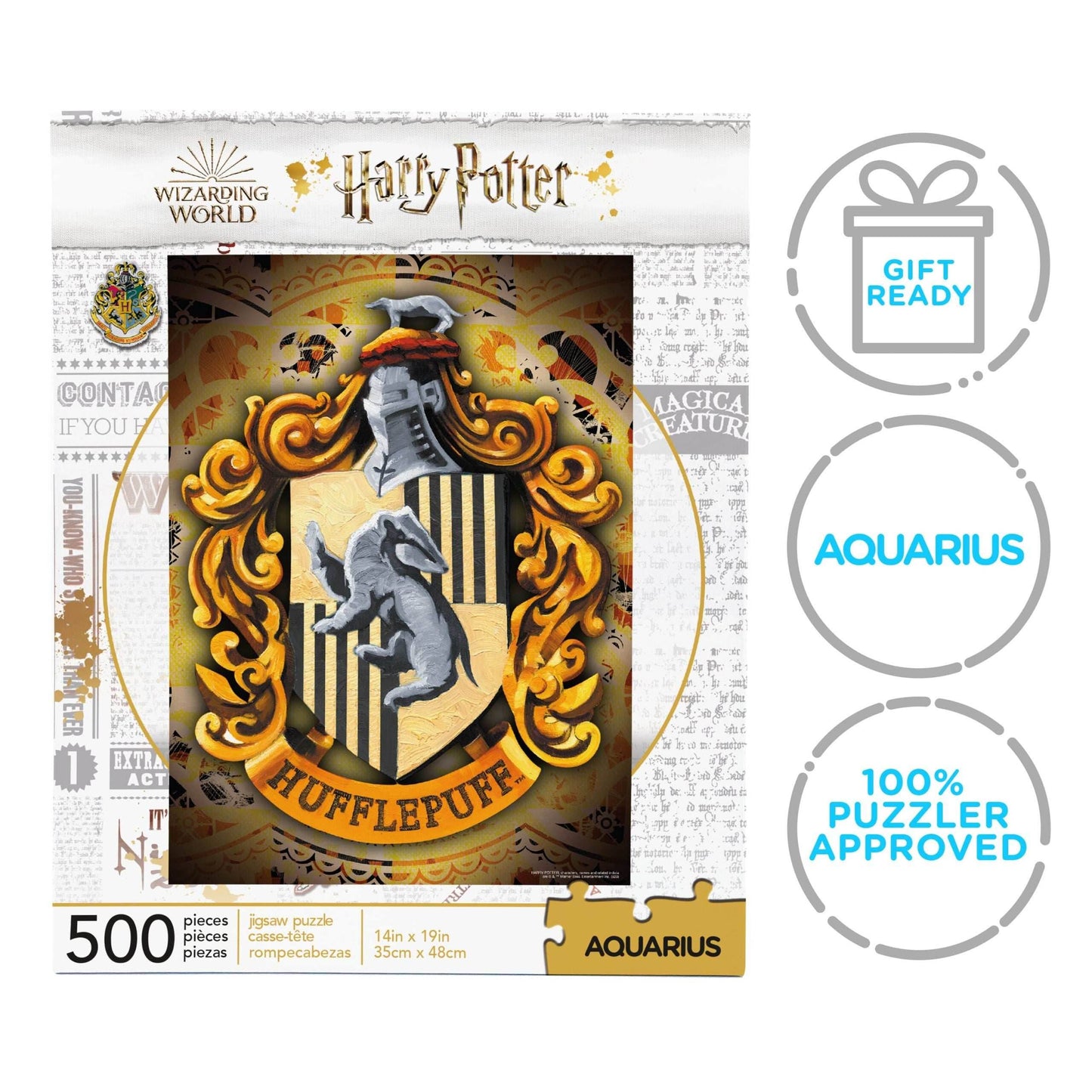 Aquarius Puzzles: Harry Potter Hufflepuff -