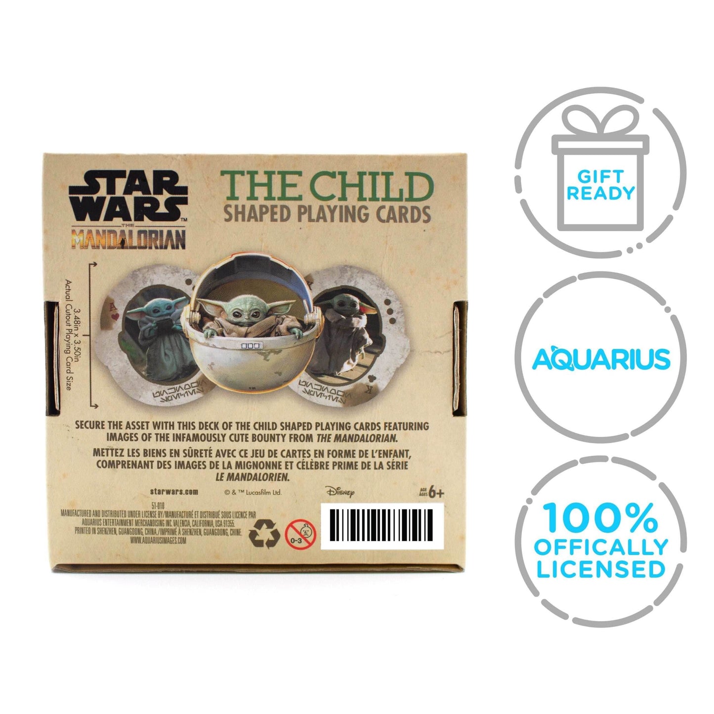 Aquarius Playing Cards: The Mandalorian – The Child -