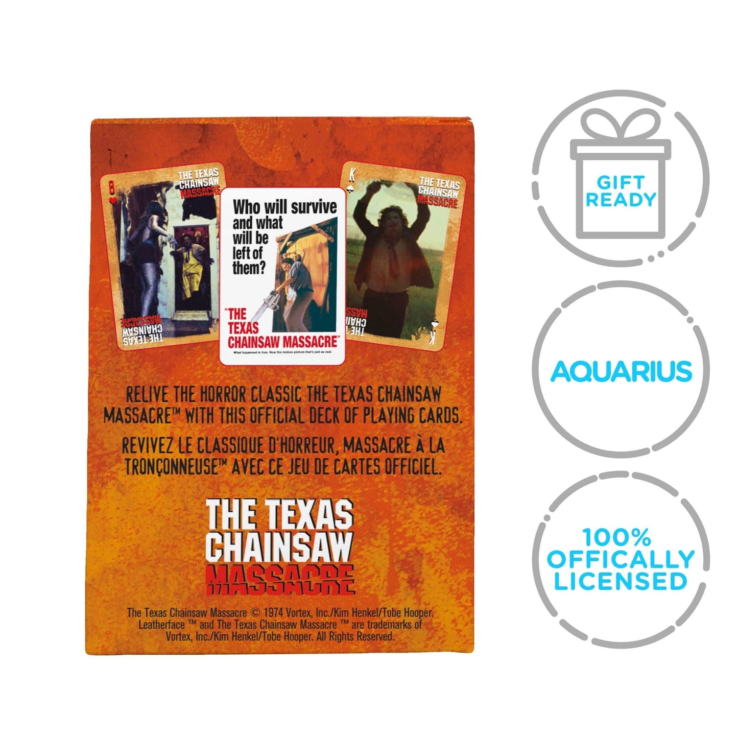 Aquarius Playing Cards: Texas Chainsaw Massacre -