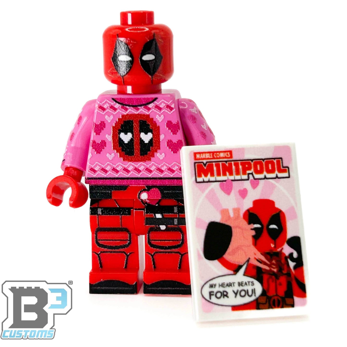 Valentine's Day Lovepool Minifig -