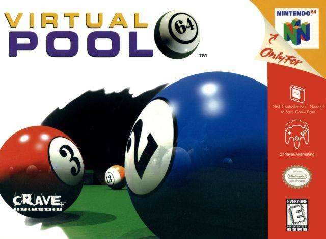 Virtual Pool (Nintendo 64) - Game Manual Only